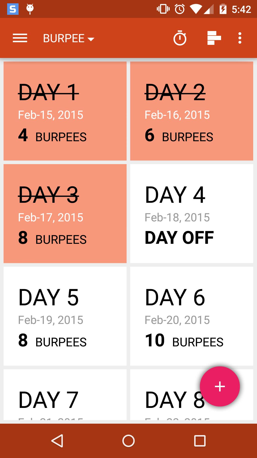 31-Day Training (Squat,Plank)