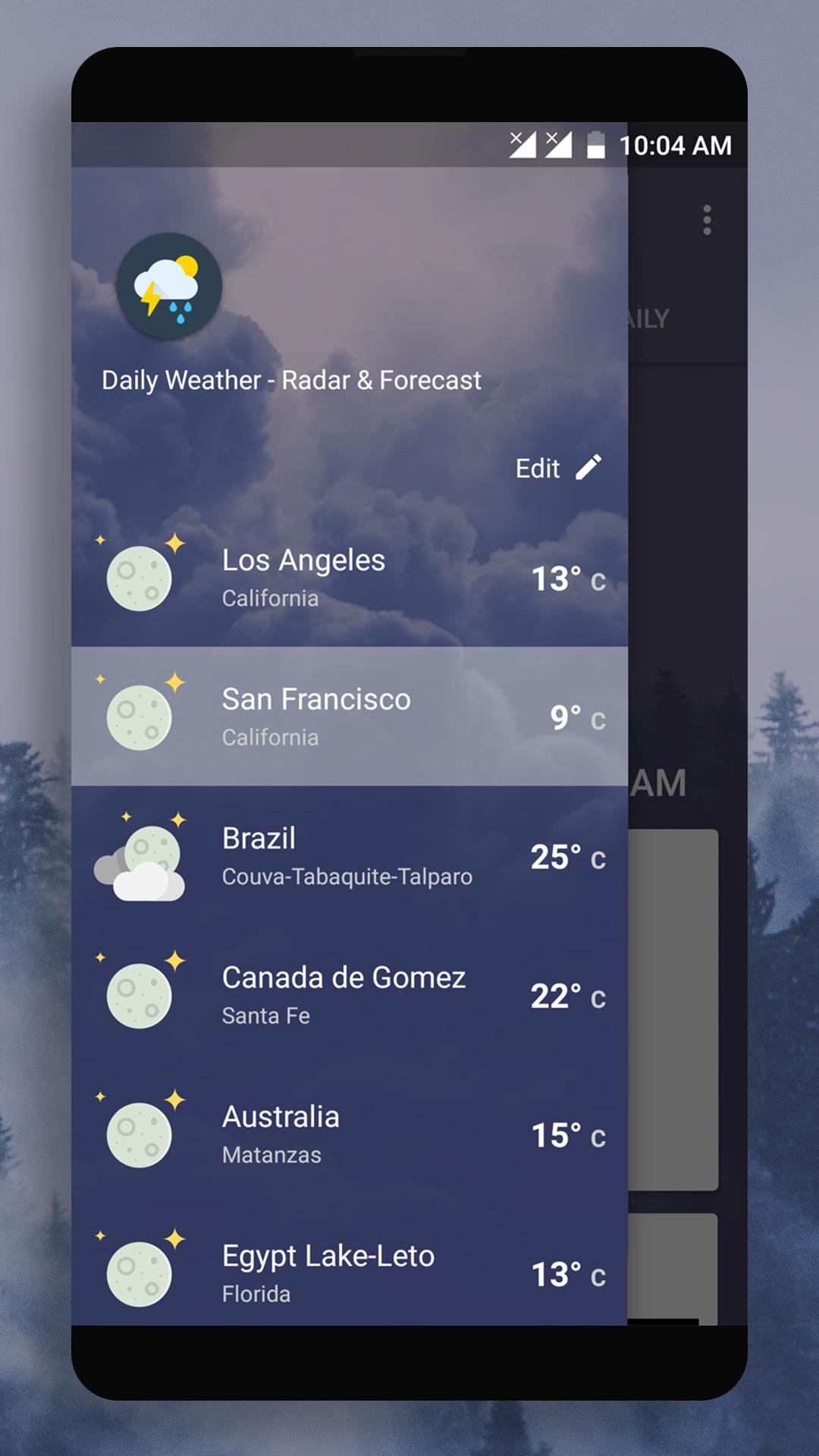 Daily Weather - Radar & Foreca