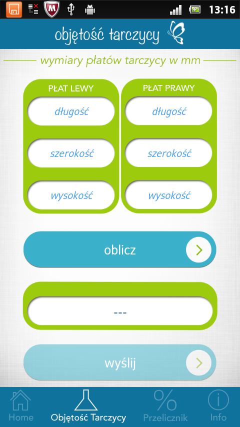 Kalkulator Tarczycowy