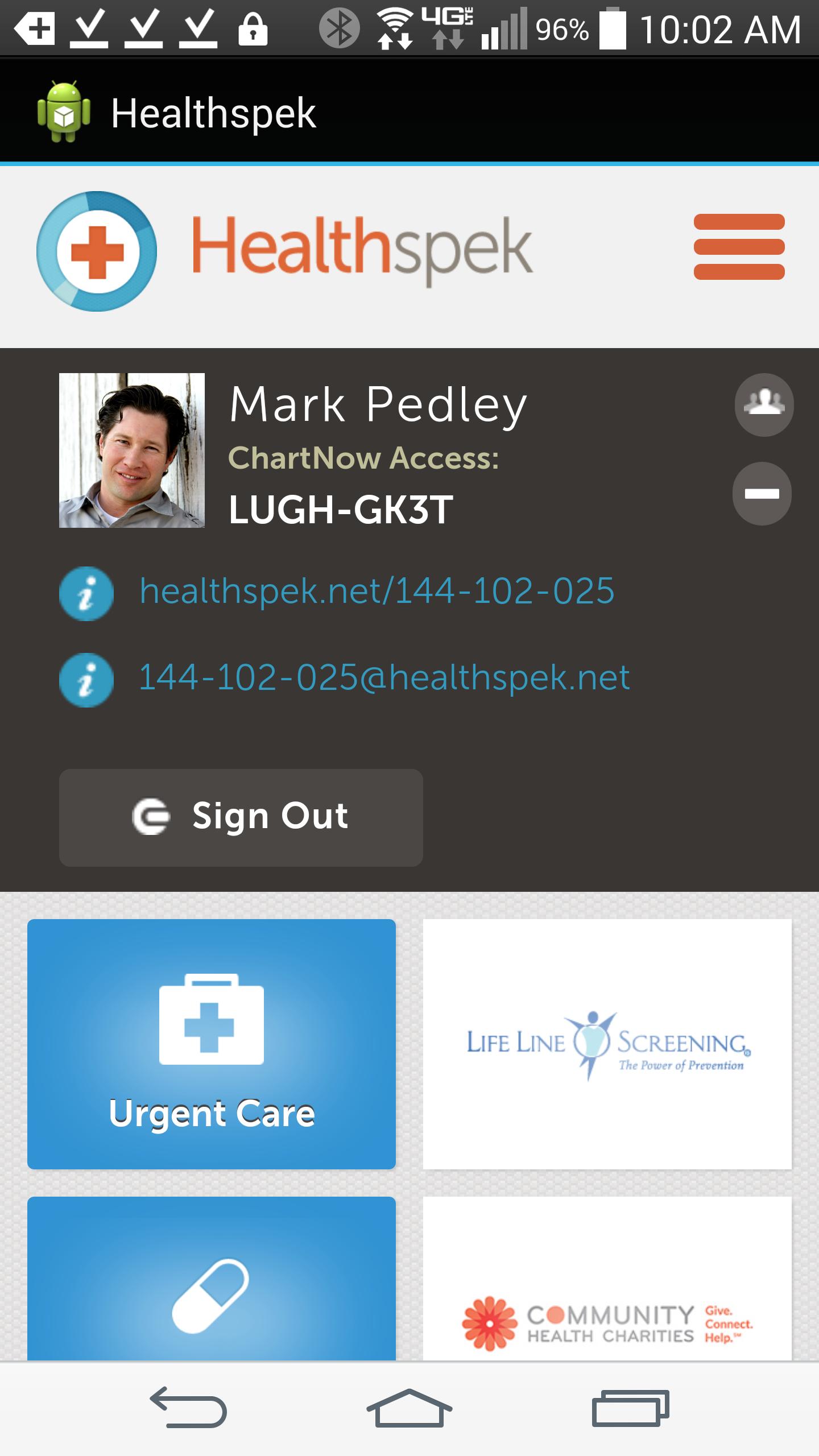 Healthspek - Health Records