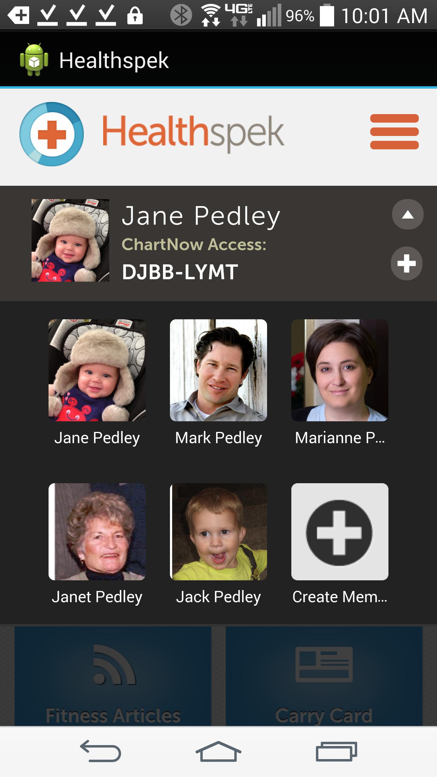 Healthspek - Health Records