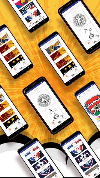 Recolor - Soccer Logo Coloring