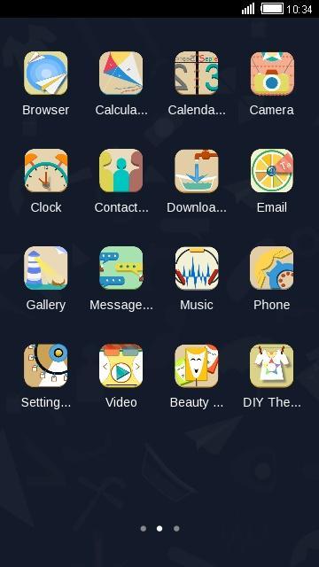 Unfinished Art Theme