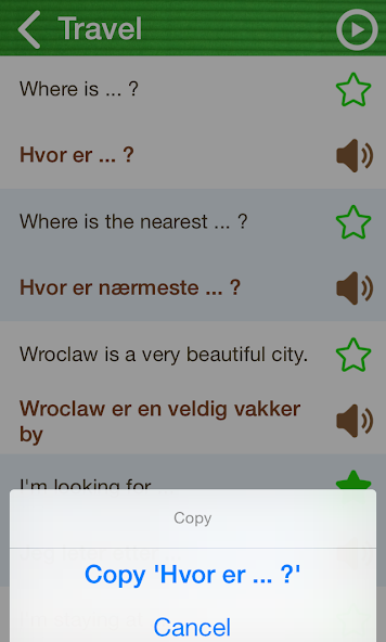 Learn Norwegian Phrasebook
