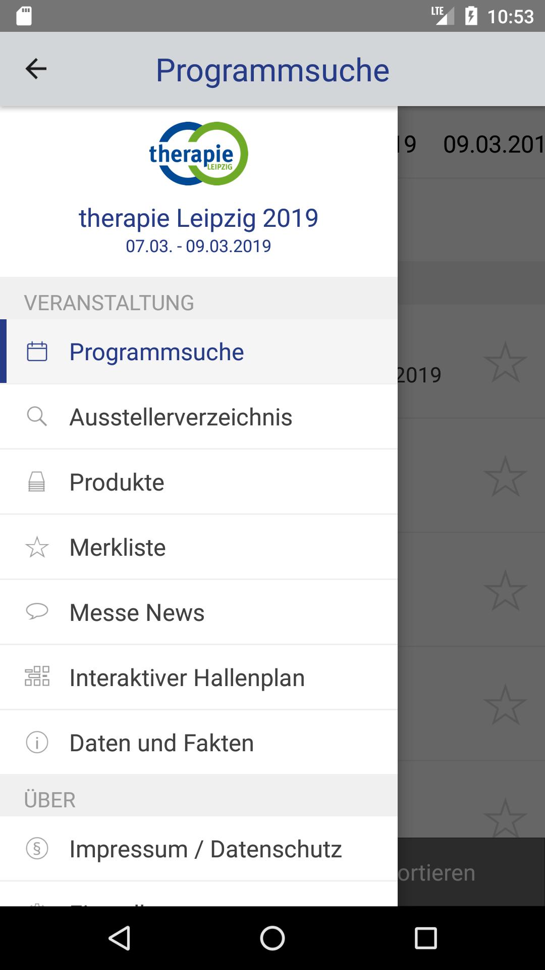 therapie Leipzig 2019
