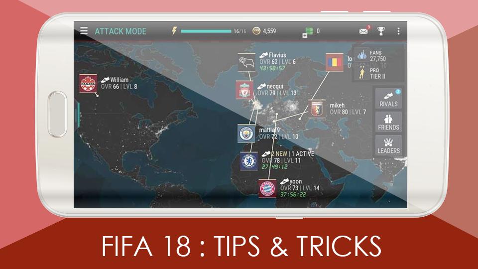 Guide for FIFA 18