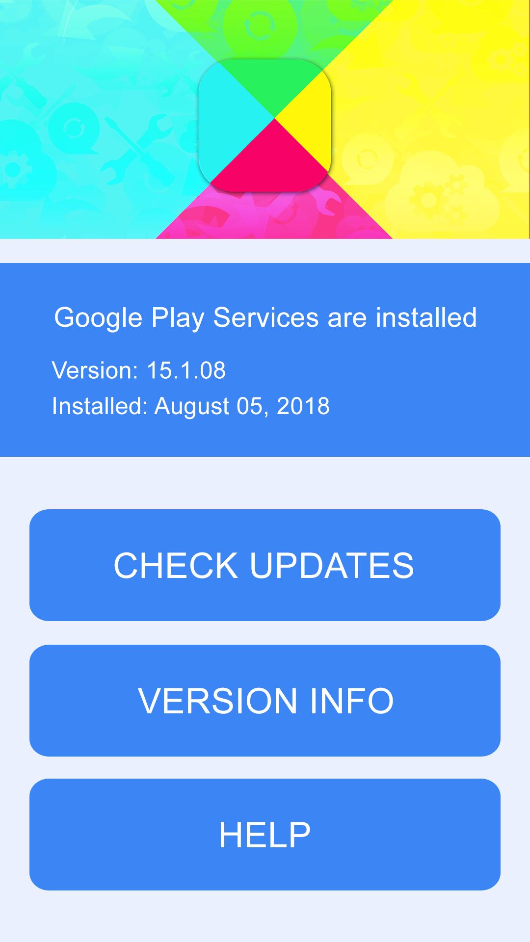 Update your Play services