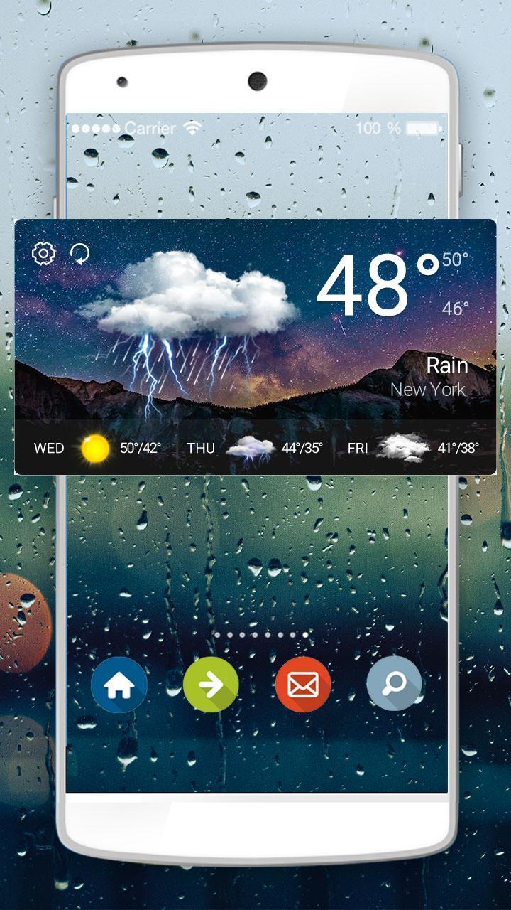 Weather Widget Transparent S8