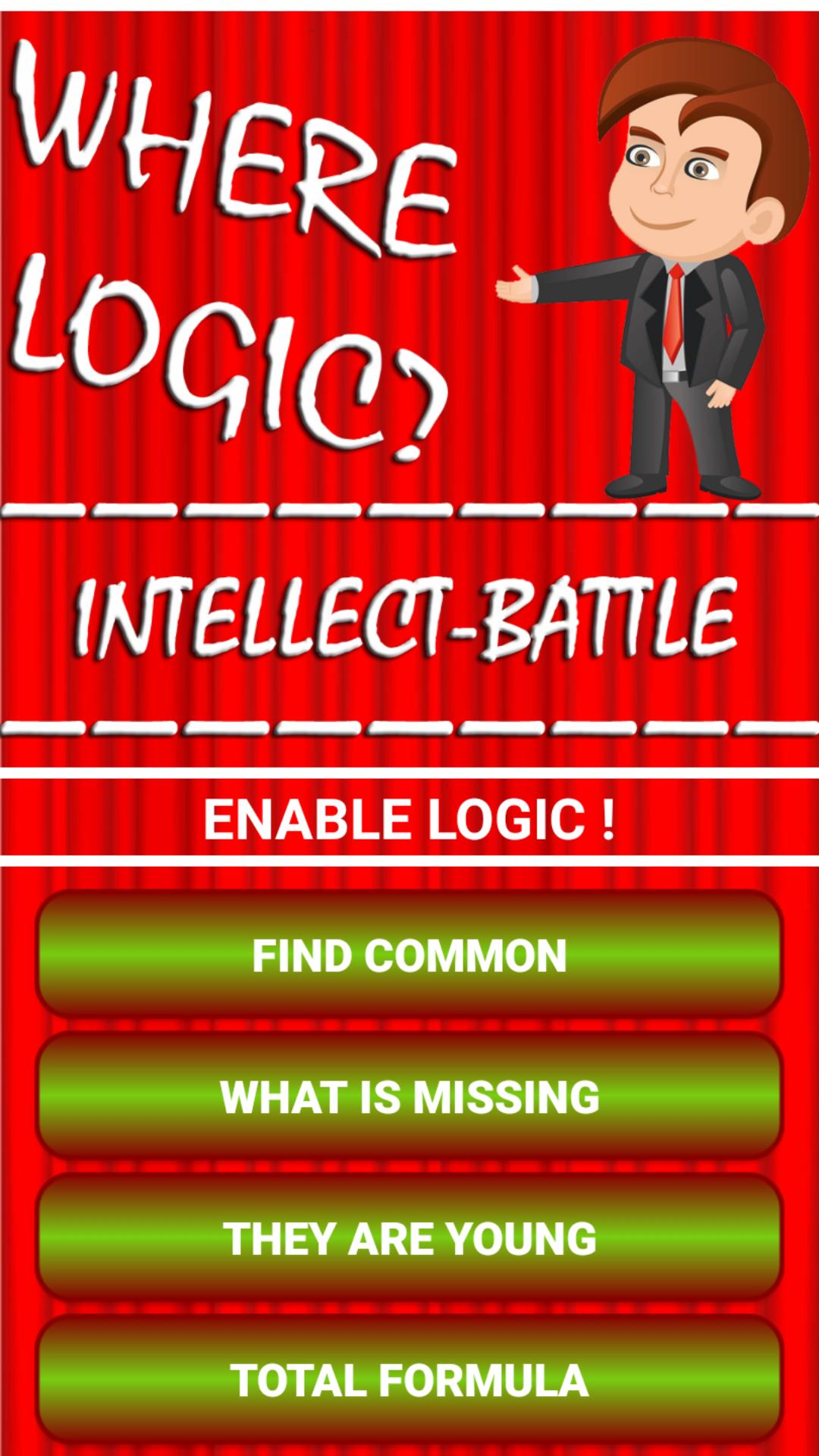 Where logic? Intellect-battle