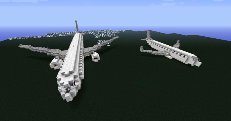 Amazing Minecraft Airplanes
