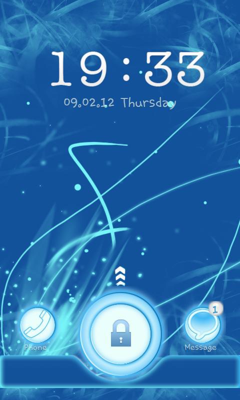 Go Locker Blue Chill Theme