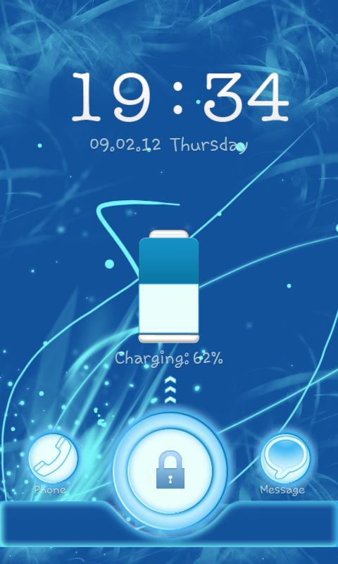 Go Locker Blue Chill Theme