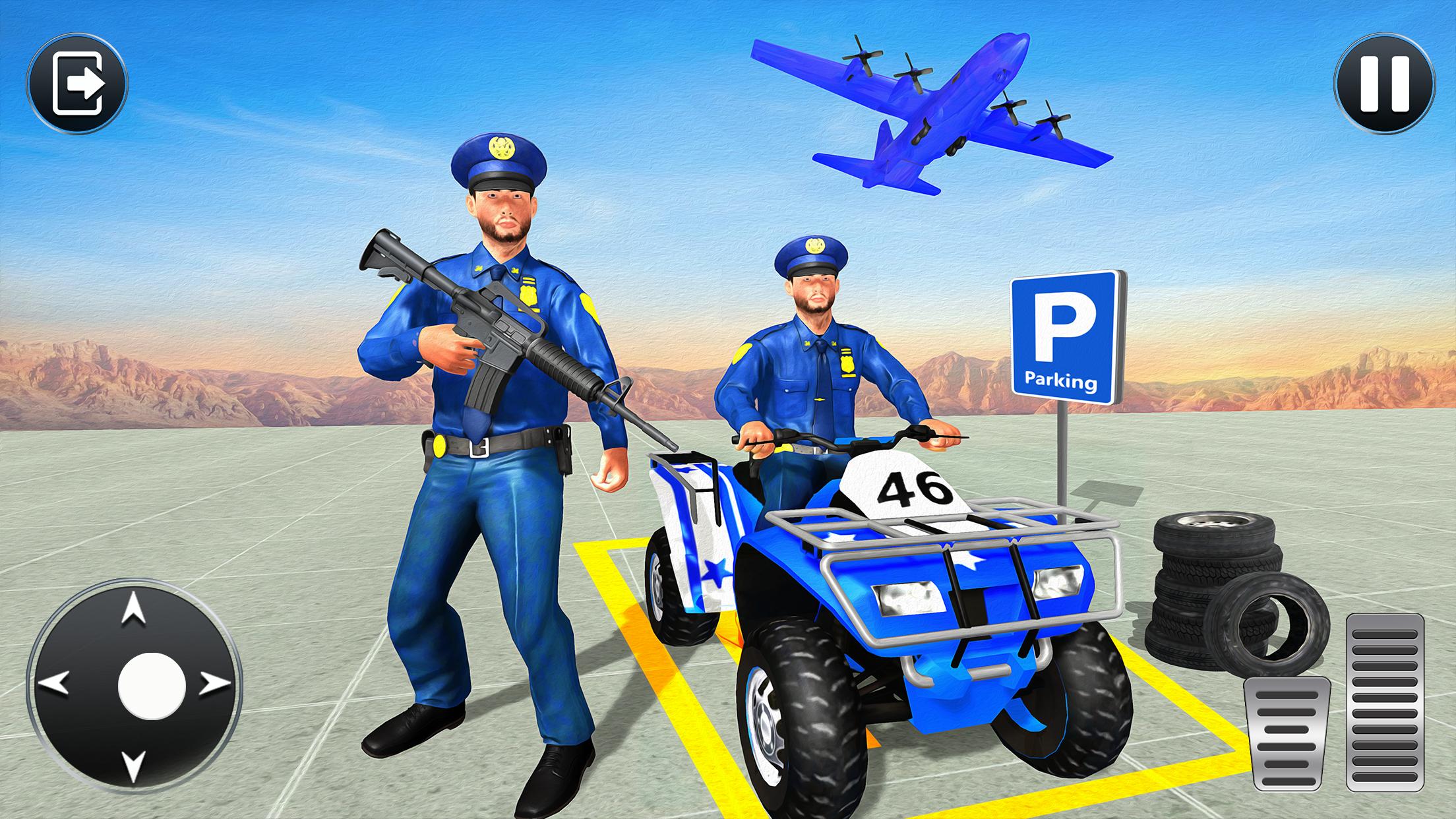 Advance Police Quad Bike Parking