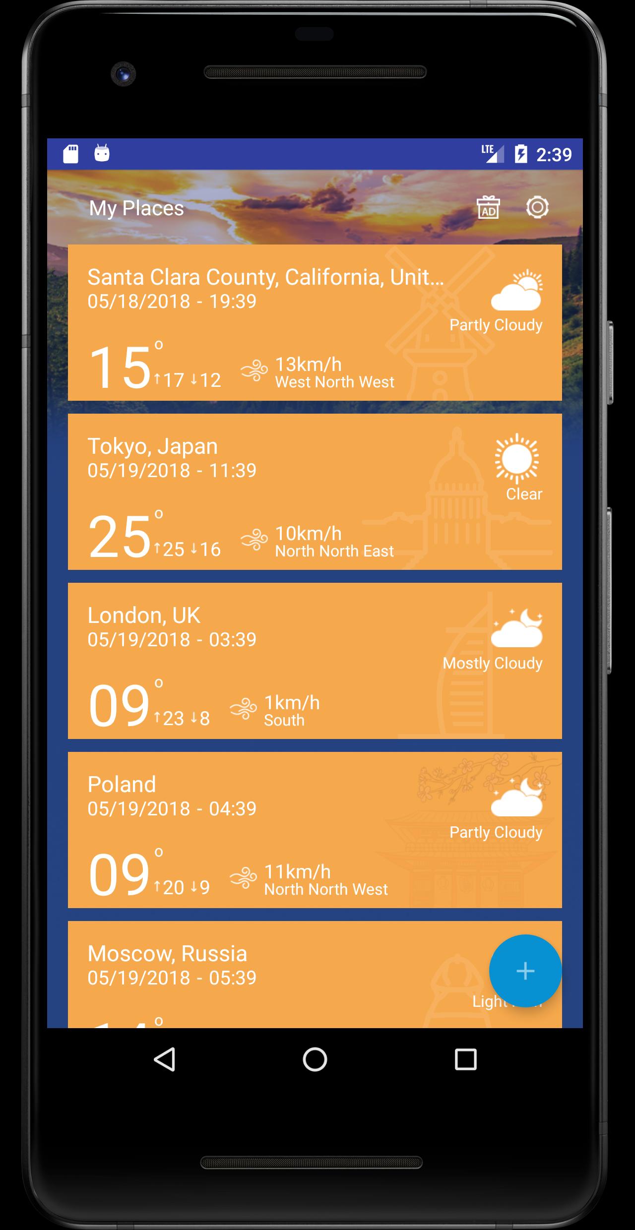 Weather Forecast: Radar, MoonView