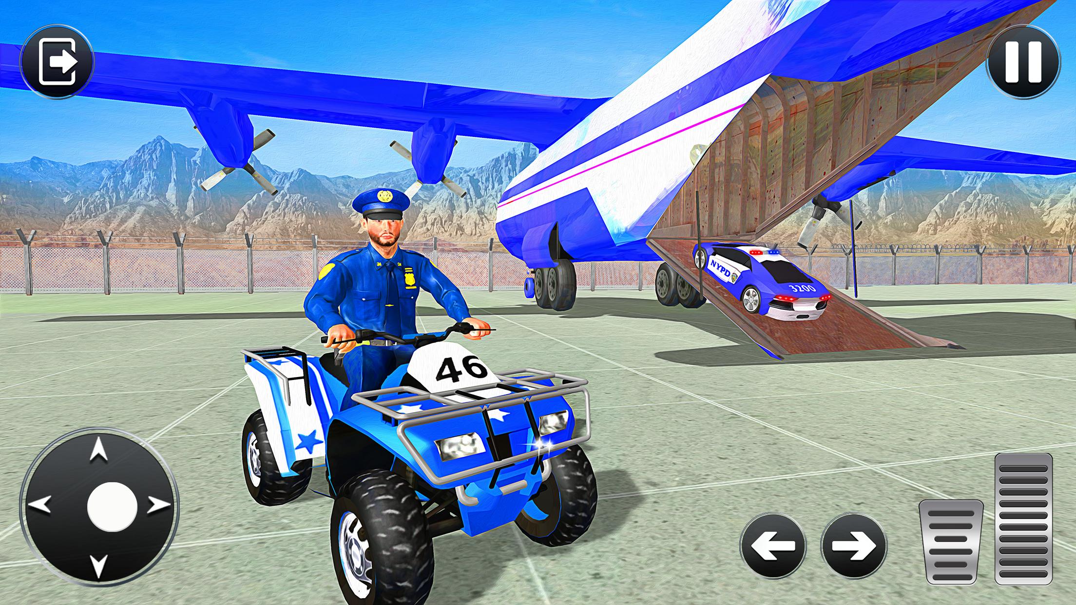 Advance Police Quad Bike Parking