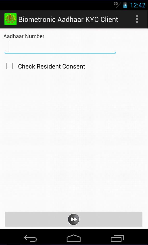 Biometronic Aadhaar eKyc