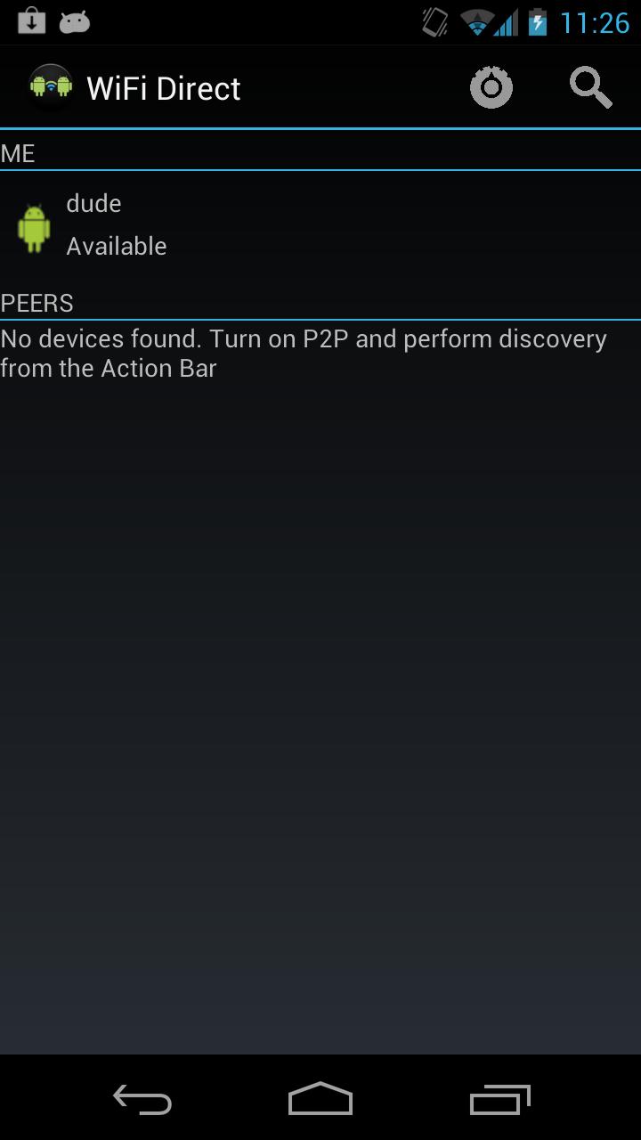 Wifi Direct File Transfer