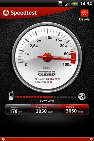 Vodafone SpeedTest