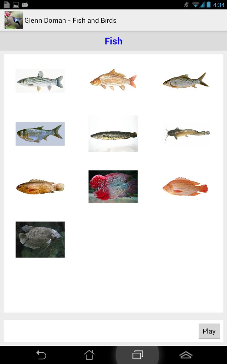 Glenn Doman - Fish and Birds