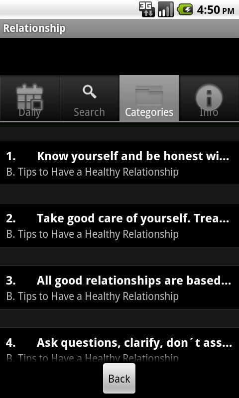 Healthy Relationship - Method