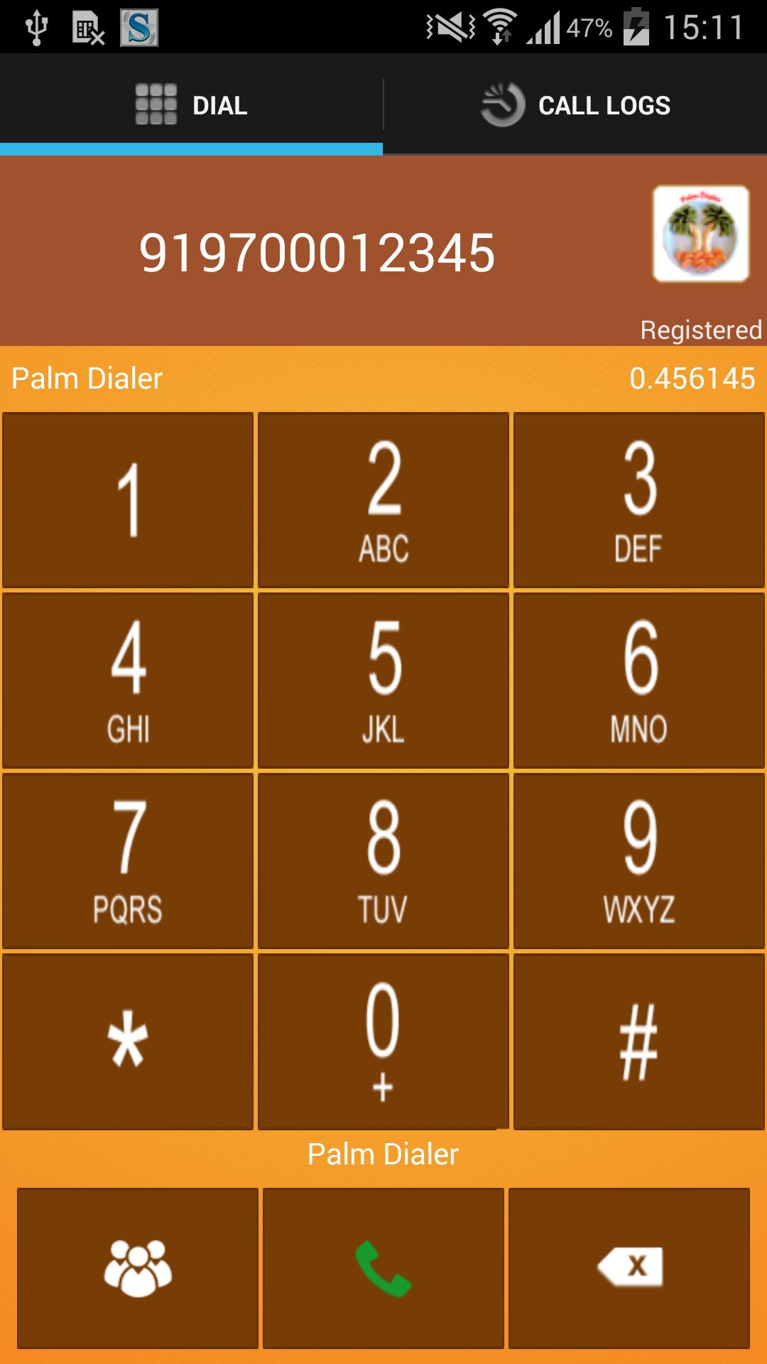PALM Dialer
