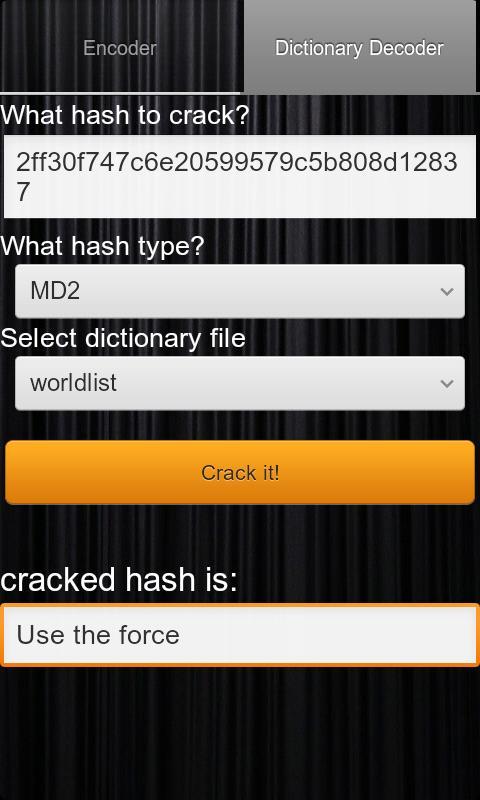 Hash Decrypt