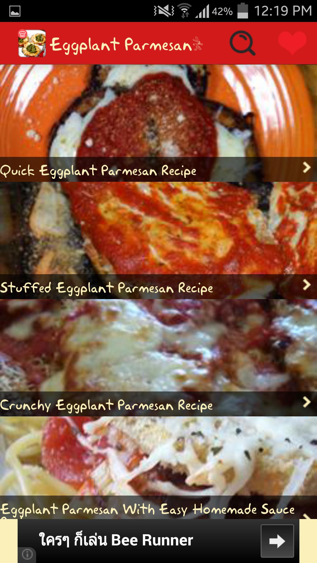 Eggplant Parmesan Recipes