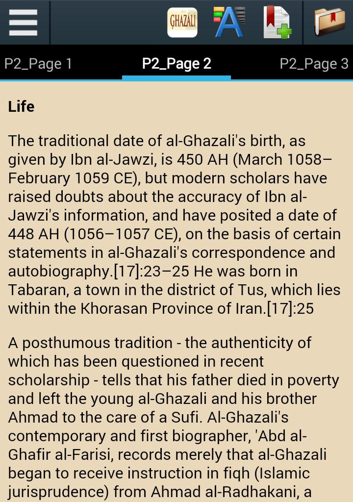 Biography of Imam Al-Ghazali