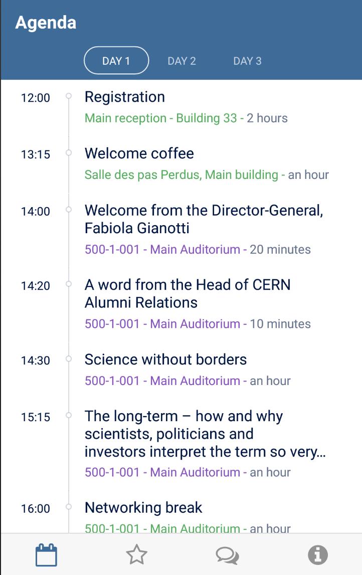 CERN MeetApp