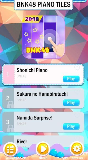 Top! BNK48 Piano Tiles
