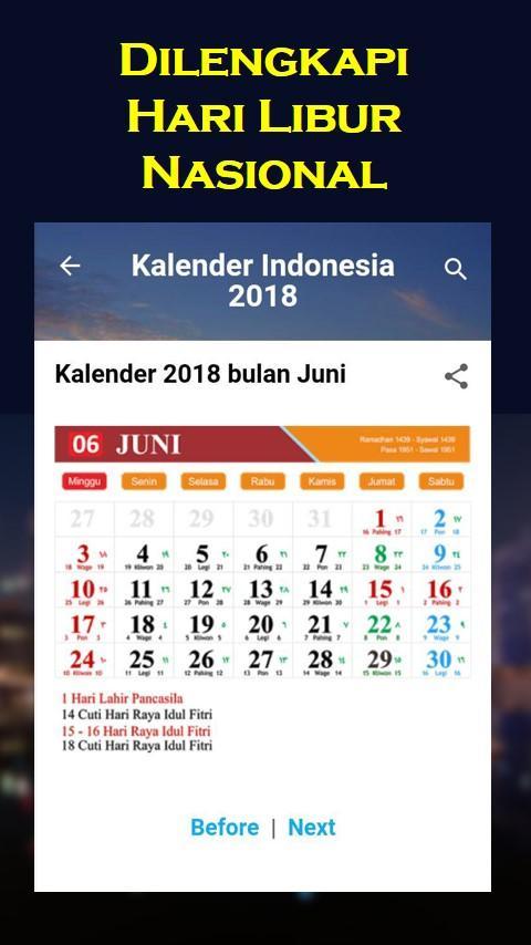 Kalender 2018