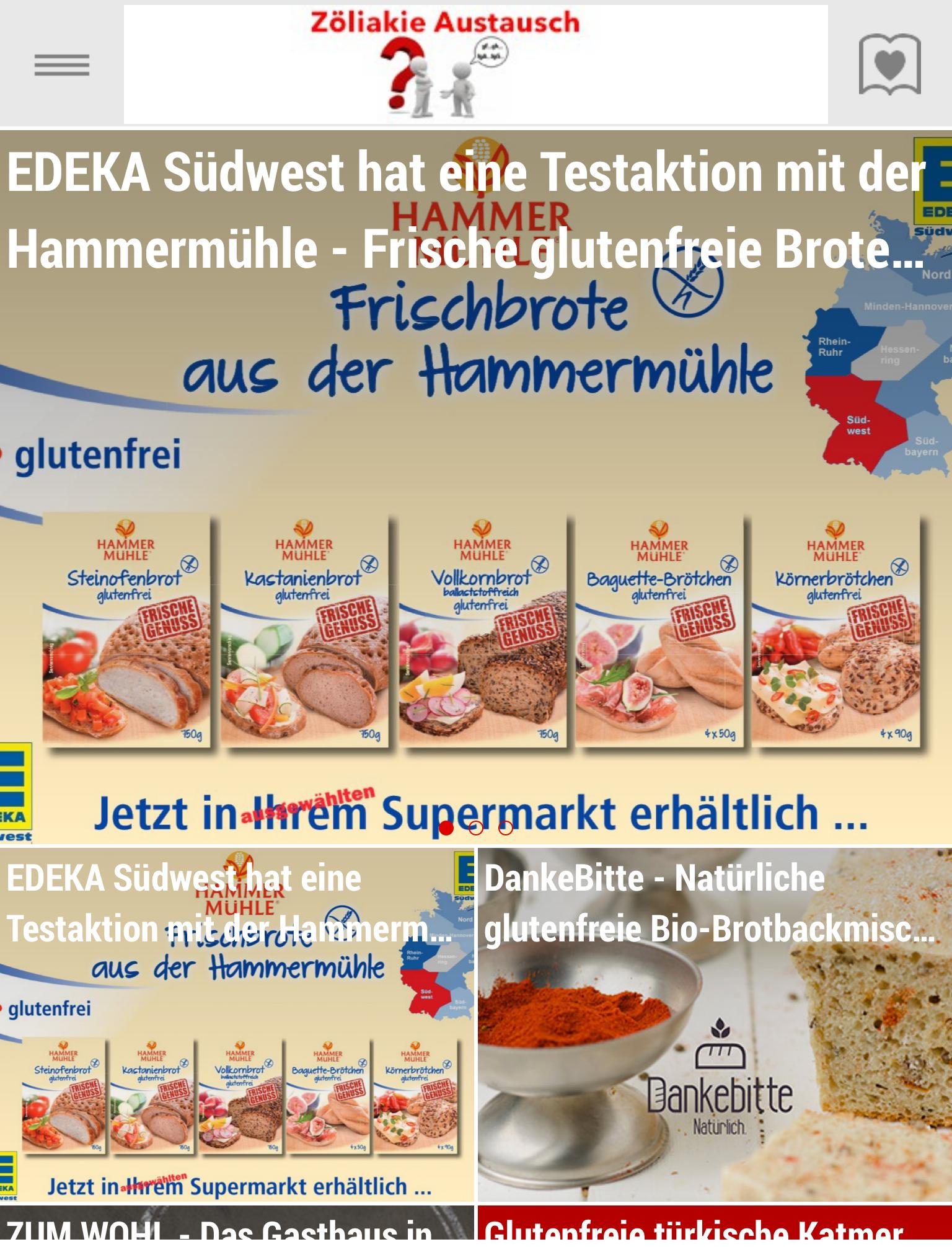 Zoeliakie Austausch - Der Blog