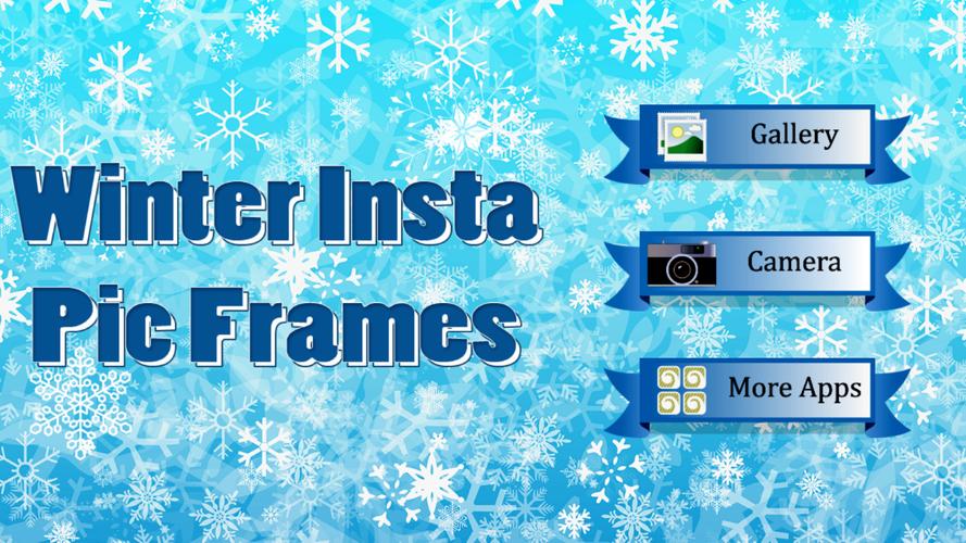 Winter Insta Pic Frames