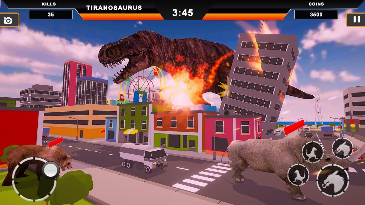 Dinosaur Simulator 2019: Dino Rampage