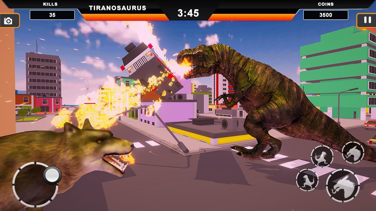 Dinosaur Simulator 2019: Dino Rampage