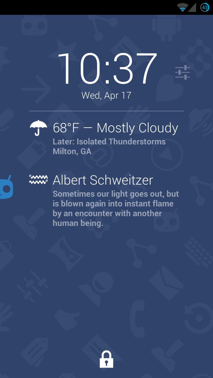 Daily Quotes for DashClock
