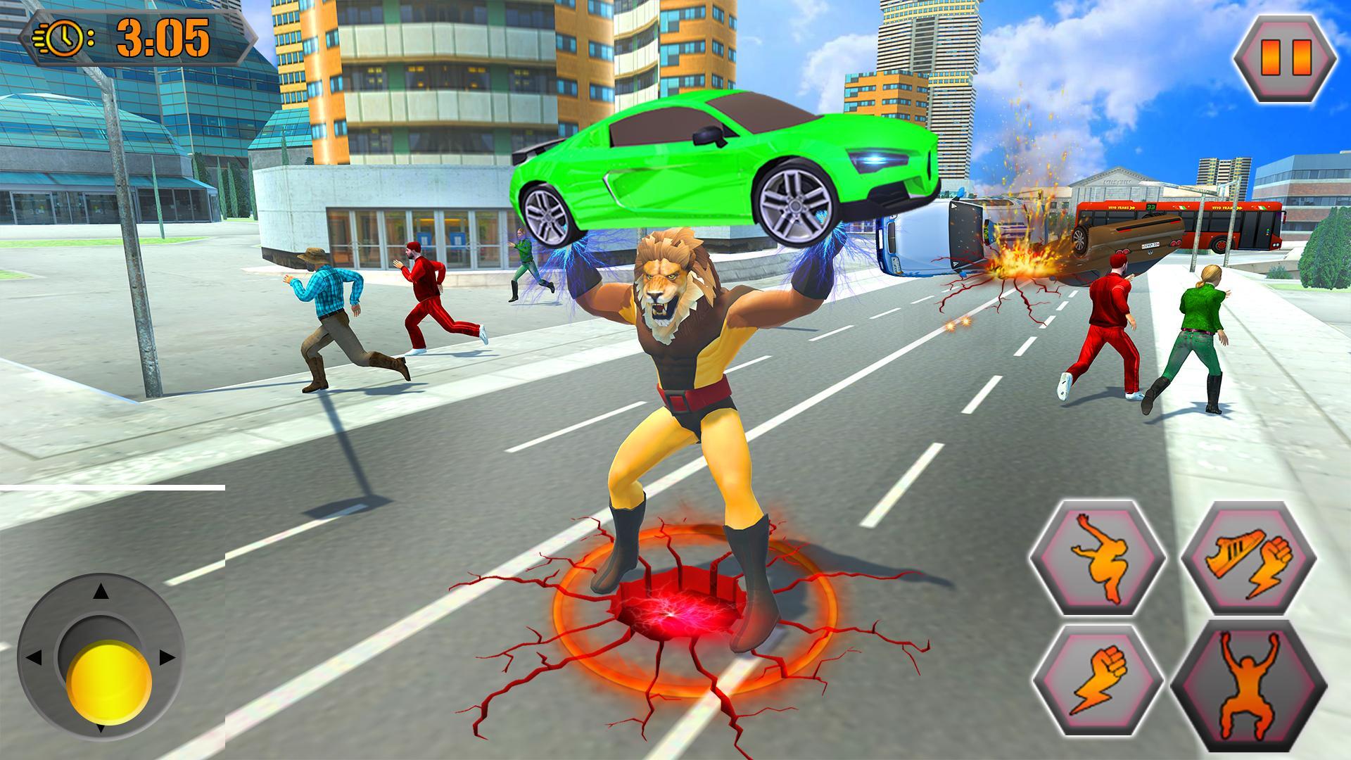 Lion Simulator - Rampage City Attack