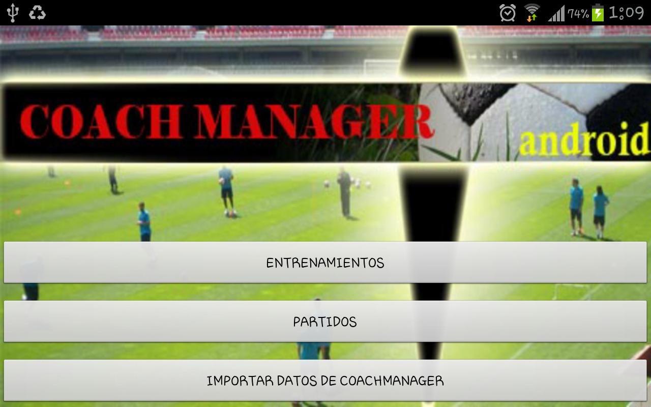 CoachManager management for th