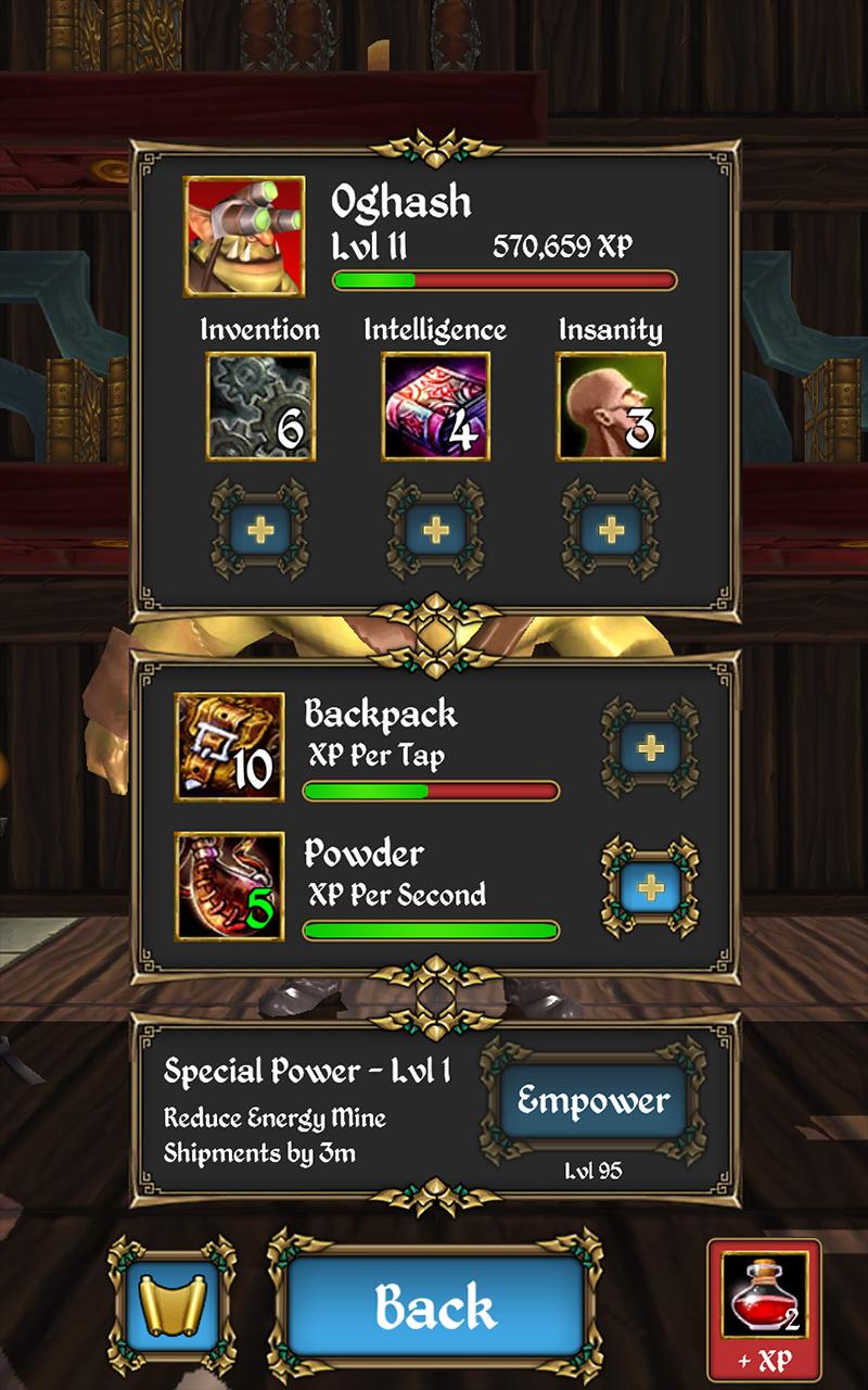 Level Up: Villains - Idle Game