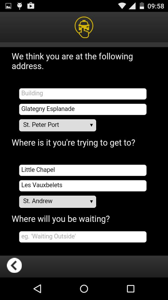 Taxi Rank Guernsey - Passenger