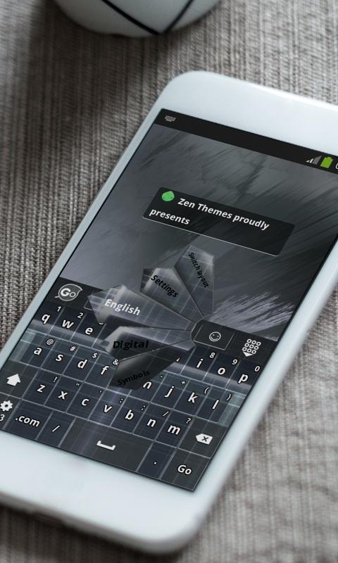 Pure black Keyboard Theme