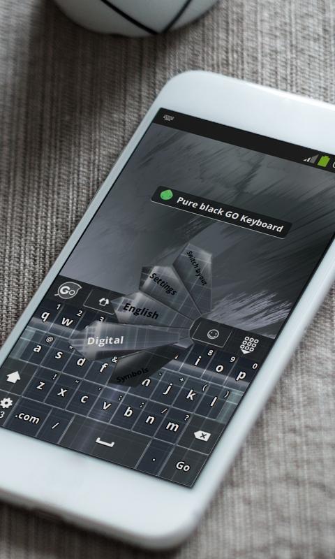 Pure black Keyboard Theme