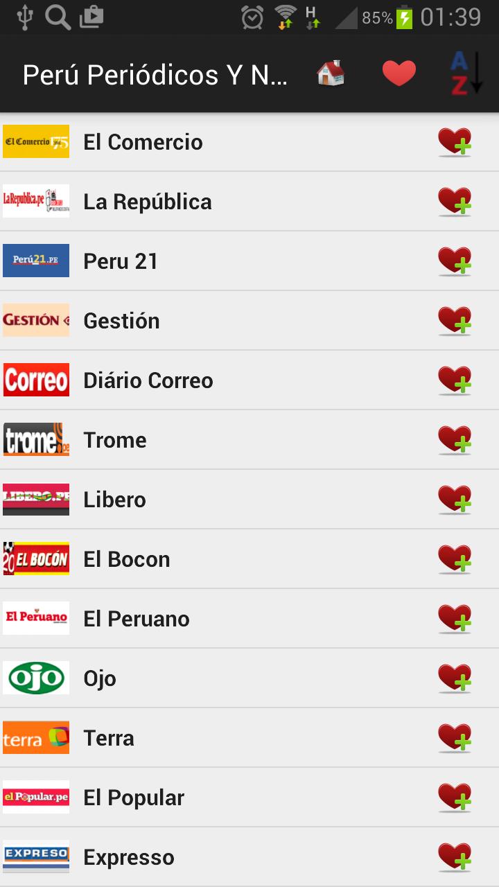 Peru Newspapers And News