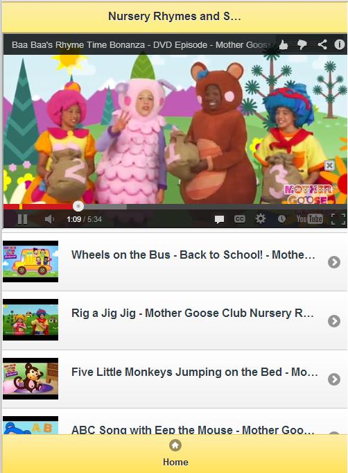 Nursery Rhymes+Songs for Kids