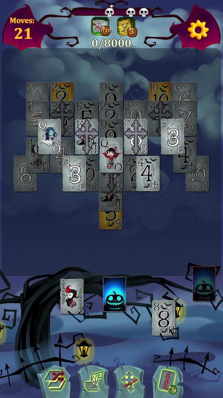 Solitaire Halloween Game