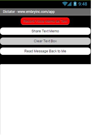Voice Dictation (Voice 2 Text)