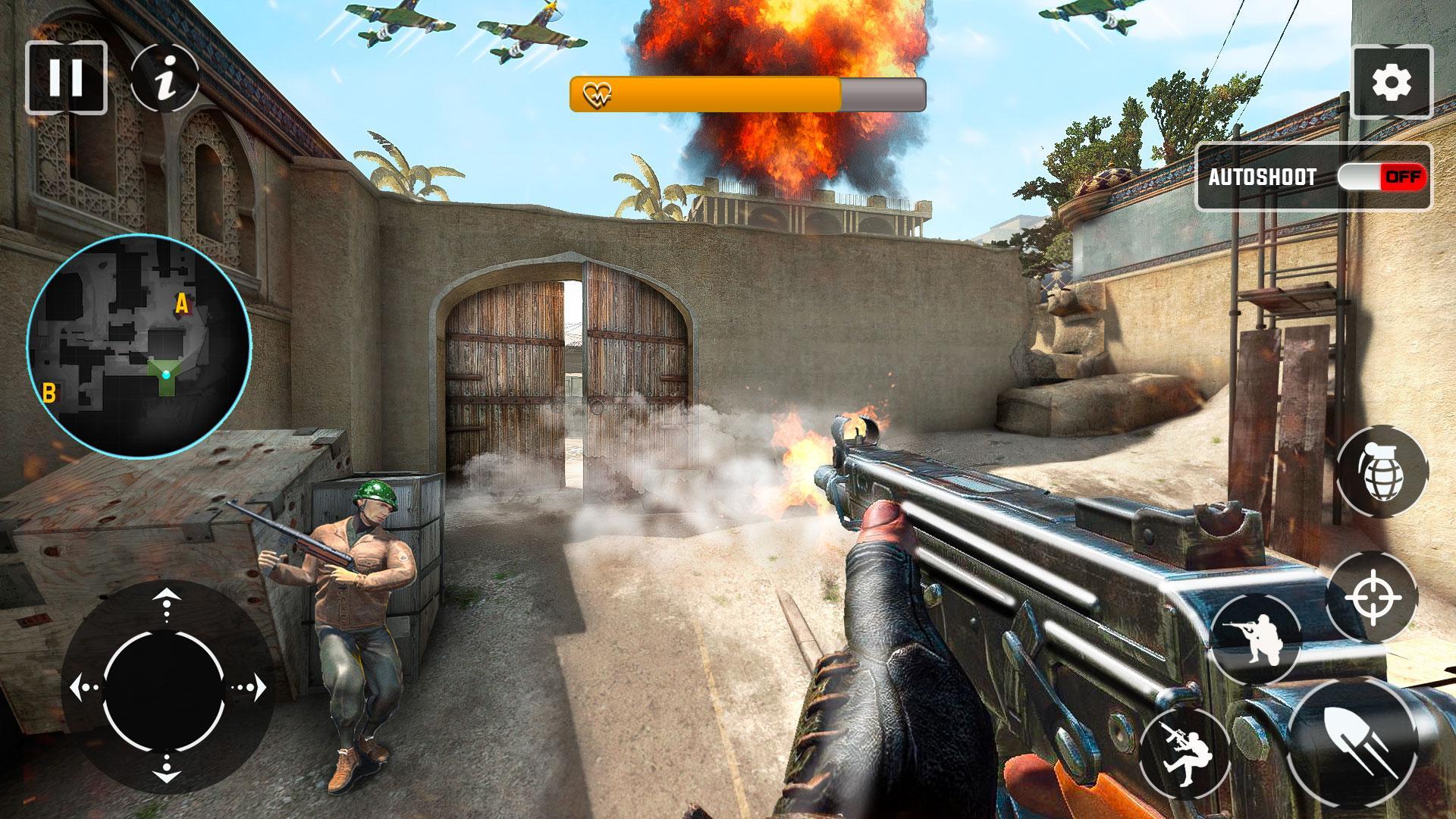 FPS Commando Shooting Games 3D - Fauji Game 2021