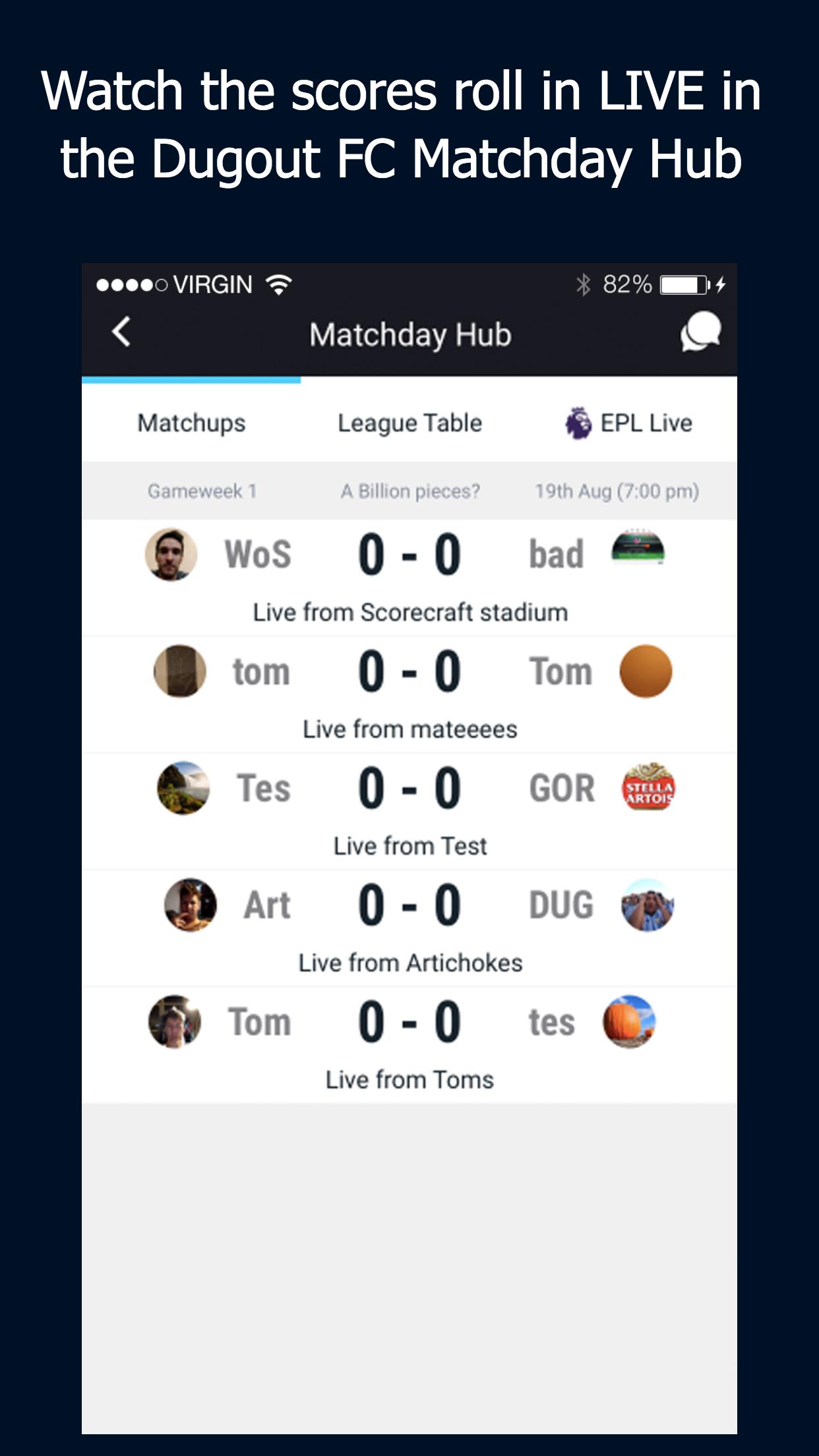 Fantasy Football - Dugout FC