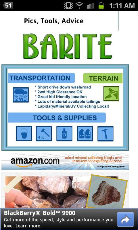 Rockhounding QuartzsiteAZ LITE
