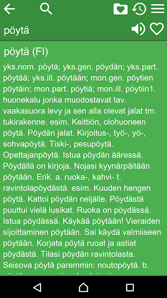 Finnish Explanatory Dict